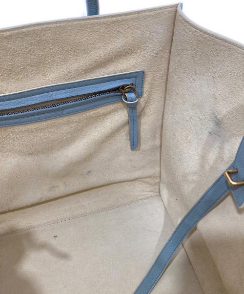 CELINE（セリーヌ）CELINE (セリーヌ) スモールスクエアラゲージ ファントム スカイブルーの古着・服飾アイテム