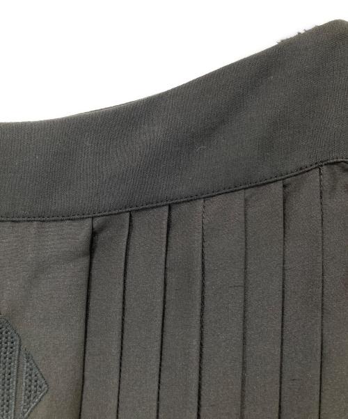 HERMES（エルメス）HERMES (エルメス) プリーツデザインシルクワンピース グレー サイズ:36の古着・服飾アイテム