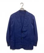 RING JACKETリングジャケット）の古着「リネン混2Bジャケット RT053S53X」｜ネイビー