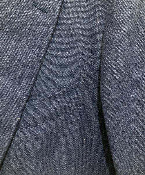 RING JACKET（リングジャケット）RING JACKET (リングジャケット) リネン混2Bジャケット RT053S53X ネイビー サイズ:50の古着・服飾アイテム