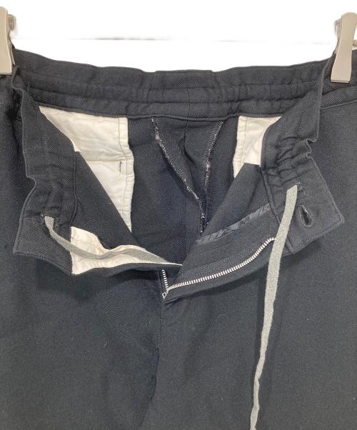 COMME des GARCONS HOMME DEUX（コムデギャルソン オム ドゥ）COMME des GARCONS HOMME DEUX (コムデギャルソン オム ドゥ) 縮絨加工イージーパンツ　AD2019　	DO-P048 ブラック サイズ:Sの古着・服飾アイテム