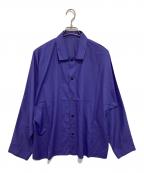 ISSEY MIYAKE MENイッセイミヤケメン）の古着「COMPACT SHIRT コンパクト シャツ LA31FJ095」｜ブルー