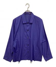 ISSEY MIYAKE MEN（イッセイミヤケメン）の古着「COMPACT SHIRT コンパクト シャツ LA31FJ095」｜ブルー