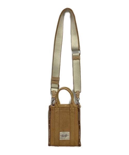 MARC JACOBS（マークジェイコブス）MARC JACOBS (マークジェイコブス) THE JACQUARD MINI TOTE ブラウンの古着・服飾アイテム