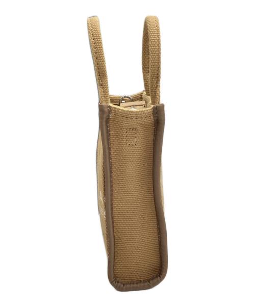 MARC JACOBS（マークジェイコブス）MARC JACOBS (マークジェイコブス) THE JACQUARD MINI TOTE ブラウンの古着・服飾アイテム