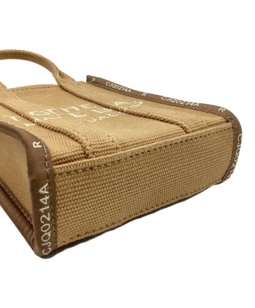 MARC JACOBS（マークジェイコブス）MARC JACOBS (マークジェイコブス) THE JACQUARD MINI TOTE ブラウンの古着・服飾アイテム