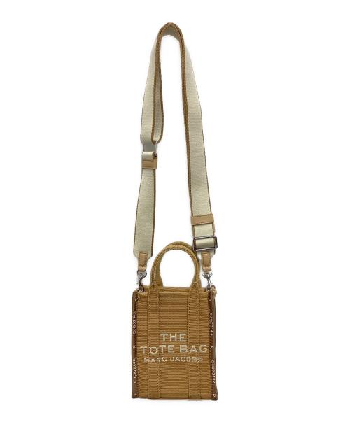 MARC JACOBS（マークジェイコブス）MARC JACOBS (マークジェイコブス) THE JACQUARD MINI TOTE ブラウンの古着・服飾アイテム