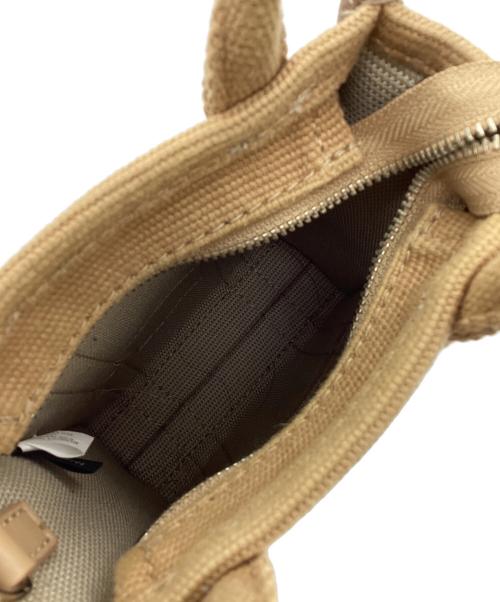 MARC JACOBS（マークジェイコブス）MARC JACOBS (マークジェイコブス) THE JACQUARD MINI TOTE ブラウンの古着・服飾アイテム