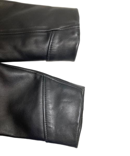 SCHOTT BROS.（ショットブロス）SCHOTT BROS. (ショットブロス) 103US TRUCKER LEATHER ジャケット　トラッカーレザージャケット　7209 ブラック サイズ:34の古着・服飾アイテム
