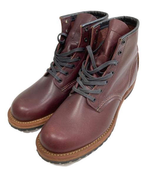 RED WING（レッドウィング）RED WING (レッドウィング) 9411 Classic Dress Beckman Boot Vibram (ベックマンブーツ ビブラムソール ブラックチェリーフェザーストーン ワークブーツ ブラウン サイズ:7.5Dの古着・服飾アイテム