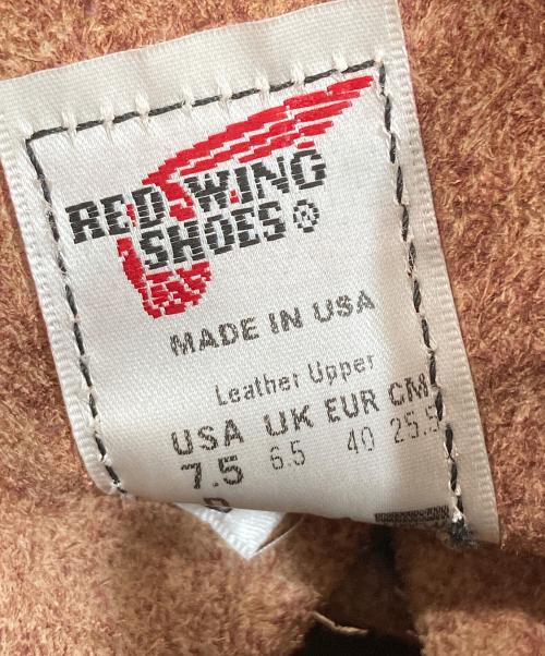 RED WING（レッドウィング）RED WING (レッドウィング) 9411 Classic Dress Beckman Boot Vibram (ベックマンブーツ ビブラムソール ブラックチェリーフェザーストーン ワークブーツ ブラウン サイズ:7.5Dの古着・服飾アイテム