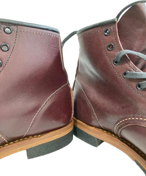 RED WING（レッドウィング）RED WING (レッドウィング) 9411 Classic Dress Beckman Boot Vibram (ベックマンブーツ ビブラムソール ブラックチェリーフェザーストーン ワークブーツ ブラウン サイズ:7.5Dの古着・服飾アイテム