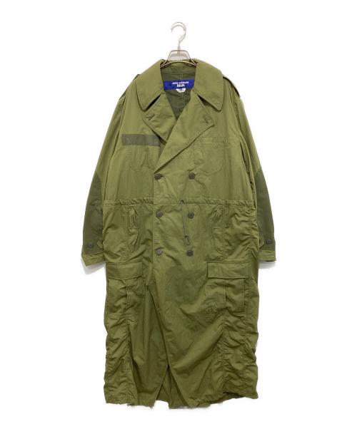 JUNYA WATANABE MAN（ジュンヤワタナベマン）JUNYA WATANABE MAN (ジュンヤワタナベマン) 綿ナイロンツイルワッシャーコート WJ-C011 AD2022 カーキ サイズ:Mの古着・服飾アイテム