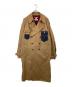 JUNYA WATANABE MAN（ジュンヤワタナベマン）の古着「22FW コラボ再構築トレンチコート WJ-C902 AD2022 デニム」｜ベージュ