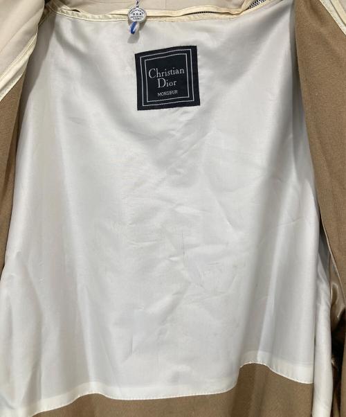 Christian Dior MONSIEUR（クリスチャンディオールムッシュ）Christian Dior MONSIEUR (クリスチャンディオールムッシュ) トレンチコート ベージュ サイズ:５２Rの古着・服飾アイテム