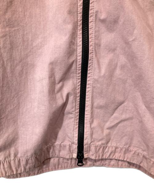 STONE ISLAND（ストーンアイランド）STONE ISLAND (ストーンアイランド) OLD EFFECT CANVAS OVERSHIRT　オールドエフェクトキャンバスオーバーシャツ　25SS　	7215114WN ピンク サイズ:Lの古着・服飾アイテム