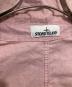 中古・古着 STONE ISLAND (ストーンアイランド) OLD EFFECT CANVAS OVERSHIRT　オールドエフェクトキャンバスオーバーシャツ　25SS　	7215114WN ピンク サイズ:L：30000円