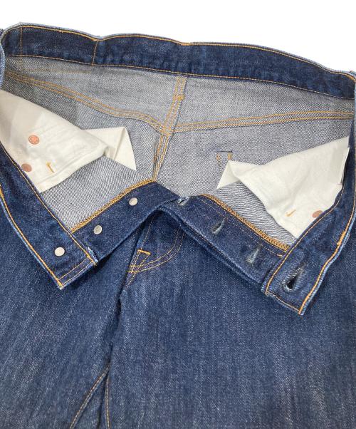 STANDARD CALIFORNIA（スタンダードカリフォルニア）STANDARD CALIFORNIA (スタンダードカリフォルニア) 5P Denim Pants 960 5ポケット デニムパンツ セルビッチ 濃紺 チェーンステッチ ボタンフライ インディゴ サイズ:W32/L28の古着・服飾アイテム