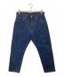 STANDARD CALIFORNIA（スタンダードカリフォルニア）の古着「5P Denim Pants 960 5ポケット デニムパンツ セルビッチ 濃紺 チェーンステッチ ボタンフライ」｜インディゴ