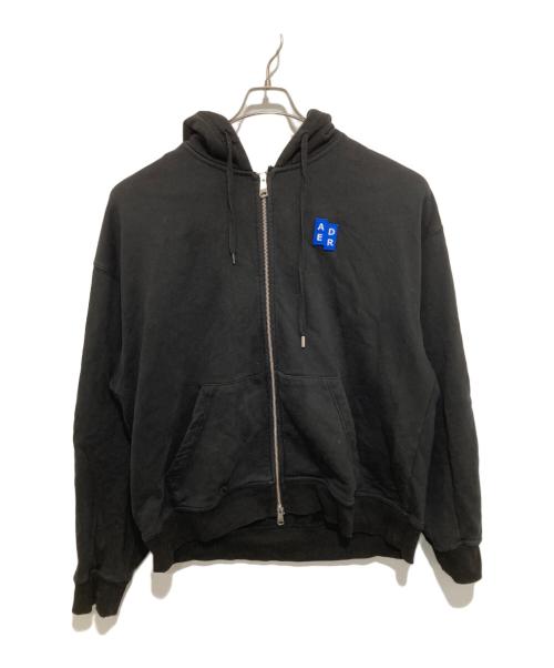 ADER error（アーダーエラー）ADER error (アーダーエラー) Sig; BL Tag hoodie zip-up 02 Black シグ ブルー タグ フーディー ジップアップ ゼロツー ブラック BM42FYHD0401BK ブラック サイズ:XLの古着・服飾アイテム