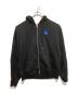 ADER error（アーダーエラー）の古着「Sig; BL Tag hoodie zip-up 02 Black シグ ブルー タグ フーディー ジップアップ ゼロツー ブラック BM42FYHD0401BK」｜ブラック