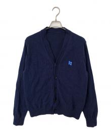 ADER error（アーダーエラー）の古着「カーディガン BMSGFYKT0701NV TRS Tag Cropped Cardigan」｜ブルー