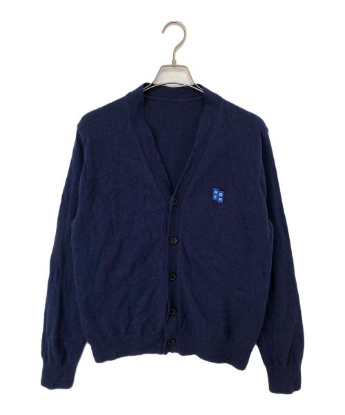 ADER error（アーダーエラー）ADER error (アーダーエラー) カーディガン BMSGFYKT0701NV TRS Tag Cropped Cardigan ブルー サイズ:Mの古着・服飾アイテム
