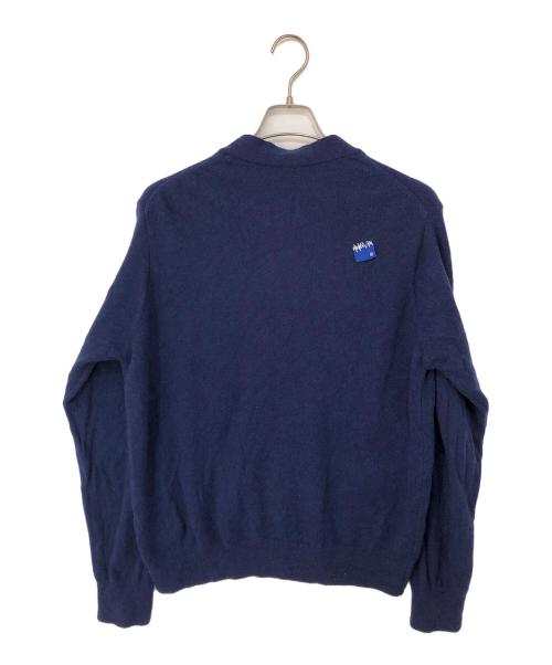 ADER error（アーダーエラー）ADER error (アーダーエラー) カーディガン BMSGFYKT0701NV TRS Tag Cropped Cardigan ブルー サイズ:Mの古着・服飾アイテム