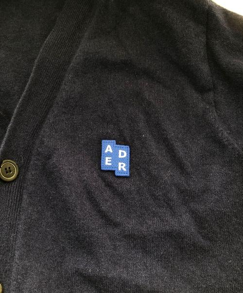 ADER error（アーダーエラー）ADER error (アーダーエラー) カーディガン BMSGFYKT0701NV TRS Tag Cropped Cardigan ブルー サイズ:Mの古着・服飾アイテム