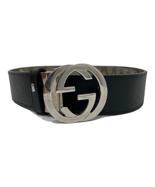 GUCCI（グッチ）GUCCI (グッチ) GGマーモント ベルト 473030 ベージュ サイズ:85.34の古着・服飾アイテム