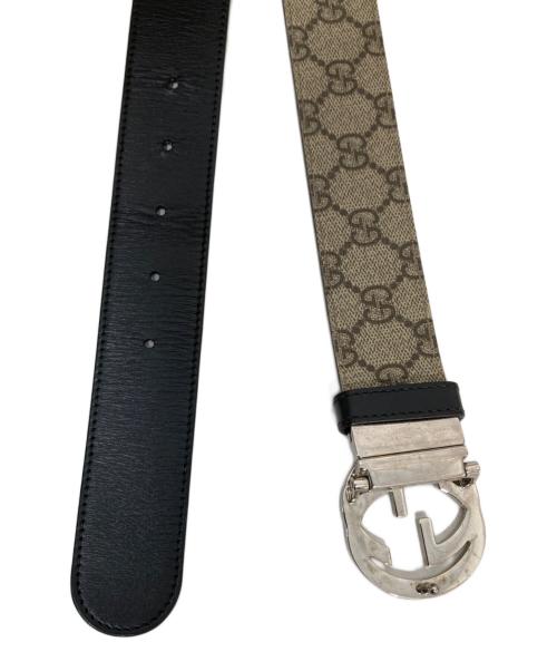 GUCCI（グッチ）GUCCI (グッチ) GGマーモント ベルト 473030 ベージュ サイズ:85.34の古着・服飾アイテム