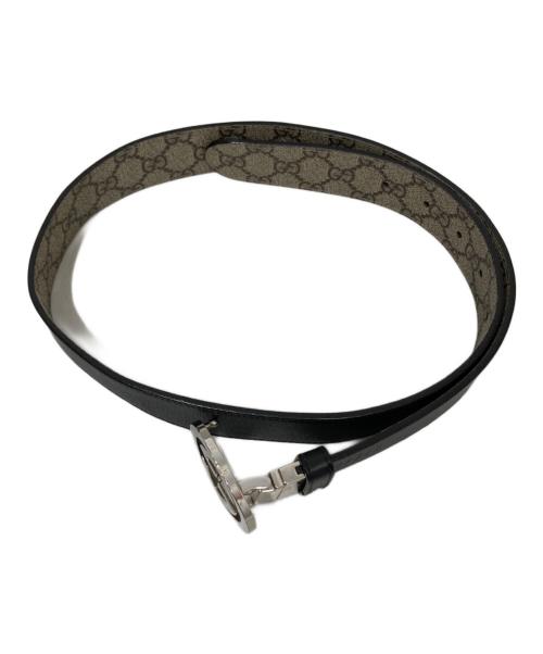GUCCI（グッチ）GUCCI (グッチ) GGマーモント ベルト 473030 ベージュ サイズ:85.34の古着・服飾アイテム