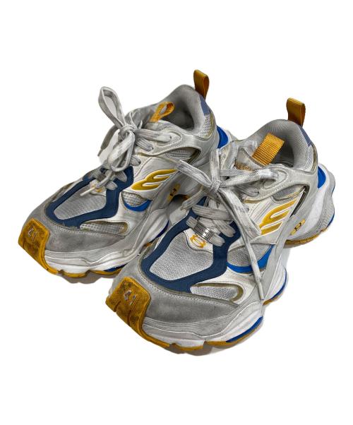 BALENCIAGA（バレンシアガ）BALENCIAGA (バレンシアガ) 785754 CARGO SNEAKER カーゴ ダメージ加工 ローカット スニーカー グレー サイズ:27の古着・服飾アイテム