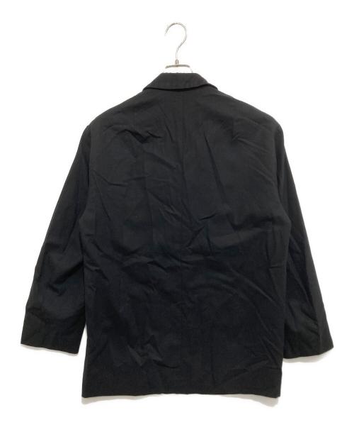 DRIES VAN NOTEN（ドリスヴァンノッテン）DRIES VAN NOTEN (ドリスヴァンノッテン) 4Bジャケット 24SS オーバーサイズジャケット ブラック サイズ:Sの古着・服飾アイテム