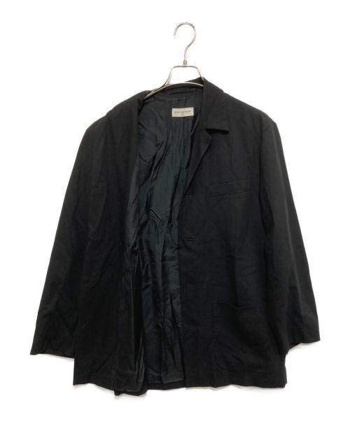 DRIES VAN NOTEN（ドリスヴァンノッテン）DRIES VAN NOTEN (ドリスヴァンノッテン) 4Bジャケット 24SS オーバーサイズジャケット ブラック サイズ:Sの古着・服飾アイテム