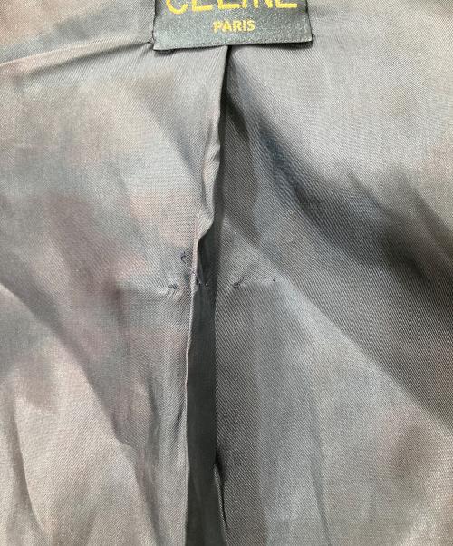 CELINE（セリーヌ）CELINE (セリーヌ) セットアップスーツ ブラック サイズ:３６の古着・服飾アイテム
