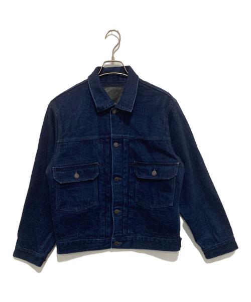 FULLCOUNT（フルカウント）FULLCOUNT (フルカウント) Type2 Super Rough Indigo × Black ONE WASH タイプツー スーパーラフ インディゴ × ブラック ワン ウォッシュ 2102SRB インディゴ サイズ:36の古着・服飾アイテム