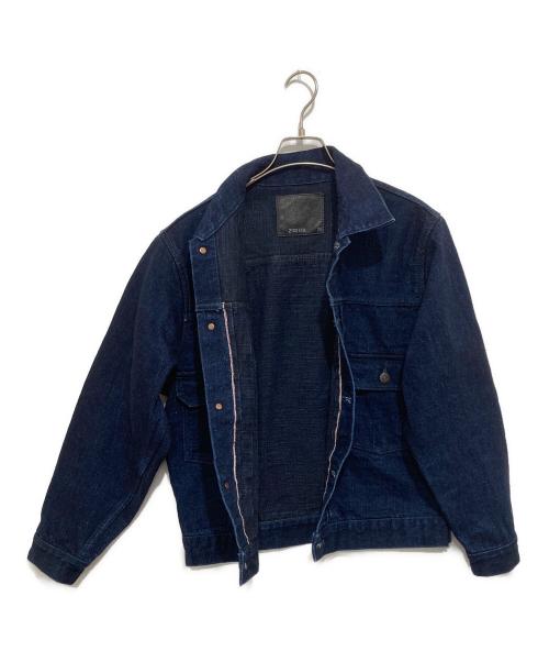 FULLCOUNT（フルカウント）FULLCOUNT (フルカウント) Type2 Super Rough Indigo × Black ONE WASH タイプツー スーパーラフ インディゴ × ブラック ワン ウォッシュ 2102SRB インディゴ サイズ:36の古着・服飾アイテム
