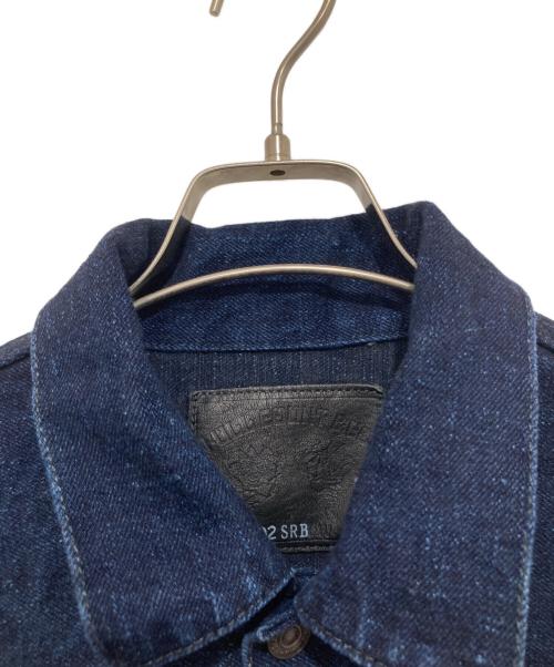 FULLCOUNT（フルカウント）FULLCOUNT (フルカウント) Type2 Super Rough Indigo × Black ONE WASH タイプツー スーパーラフ インディゴ × ブラック ワン ウォッシュ 2102SRB インディゴ サイズ:36の古着・服飾アイテム