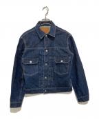 DENIMEドゥニーム）の古着「2ND TYPE デニムジャケット WAREHOUSE ウエアハウス Lot. 232 濃紺」｜インディゴ