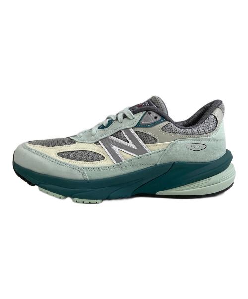 NEW BALANCE（ニューバランス）NEW BALANCE (ニューバランス) U990GT6 ローカットスニーカー グレー×グリーン サイズ:26.5の古着・服飾アイテム