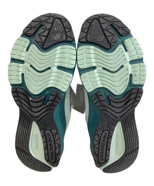 NEW BALANCE（ニューバランス）NEW BALANCE (ニューバランス) U990GT6 ローカットスニーカー グレー×グリーン サイズ:26.5の古着・服飾アイテム