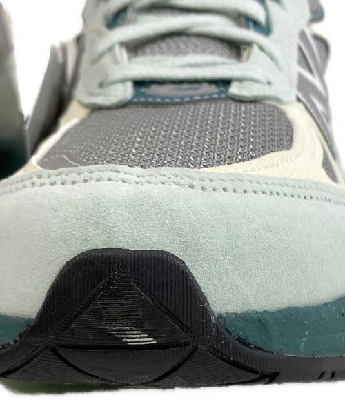 NEW BALANCE（ニューバランス）NEW BALANCE (ニューバランス) U990GT6 ローカットスニーカー グレー×グリーン サイズ:26.5の古着・服飾アイテム