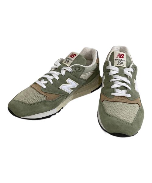 NEW BALANCE（ニューバランス）NEW BALANCE (ニューバランス) U998GT ローカットスニーカー グリーン サイズ:２７の古着・服飾アイテム