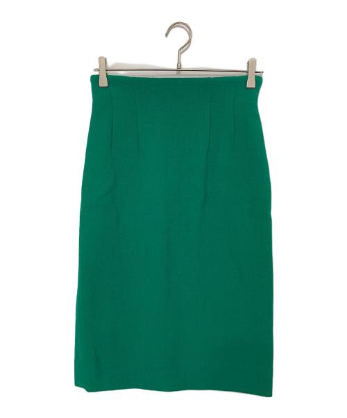 CELINE（セリーヌ）CELINE (セリーヌ) セットアップスーツ ノーカラー グリーン サイズ:38の古着・服飾アイテム