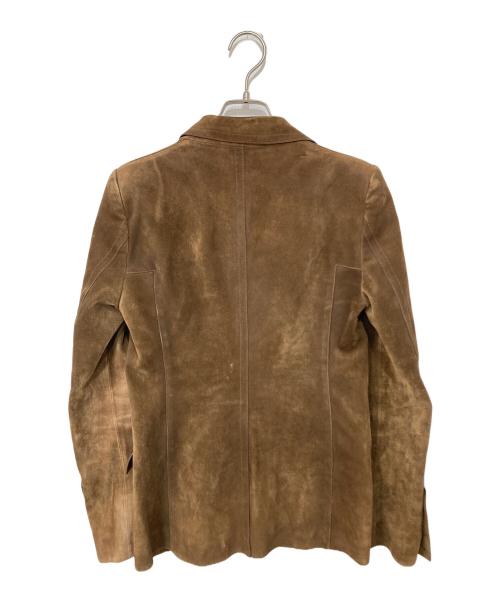 GUCCI（グッチ）GUCCI (グッチ) トムフォード期 スウェードジャケット テーラードジャケット ベージュ サイズ:４２の古着・服飾アイテム
