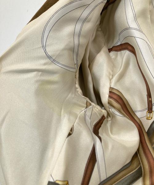 GUCCI（グッチ）GUCCI (グッチ) トムフォード期 スウェードジャケット テーラードジャケット ベージュ サイズ:４２の古着・服飾アイテム