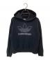 BALENCIAGA（バレンシアガ）の古着「Kids Black Hoodie with Logo プルオーバーパーカー」｜ブラック