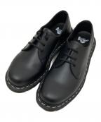 Dr.Martensドクターマーチン）の古着「WHITE STITCH LE ホワイト ステッチ レザー シューズ 1461WS」｜ブラック