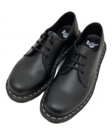 Dr.Martens（ドクターマーチン）の古着「WHITE STITCH LE ホワイト ステッチ レザー シューズ 1461WS」｜ブラック
